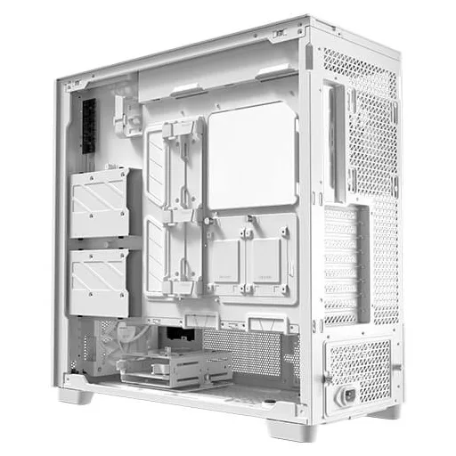 Antec FLUX PRO White EUV Full Tower Fehér, Fa