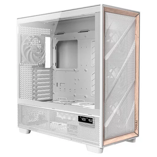 Antec FLUX PRO White EUV Full Tower Fehér, Fa
