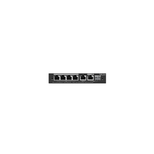 Ruijie Networks RG-ES206GS-P hálózati kapcsoló Vezérelt L2 Gigabit Ethernet (10/100/1000) Ethernet-áramellátás (PoE) támogatása Fekete