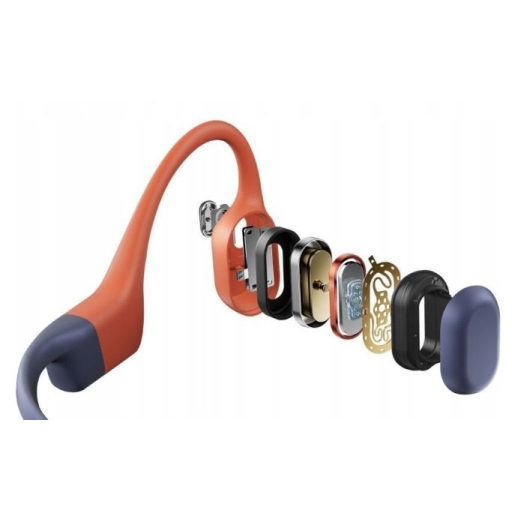 SHOKZ OpenSwim Pro Headset Vezeték nélküli Nyakpánt Sport Bluetooth Fekete, Vörös