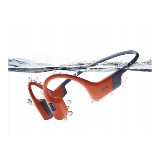 SHOKZ OpenSwim Pro Headset Vezeték nélküli Nyakpánt Sport Bluetooth Fekete, Vörös