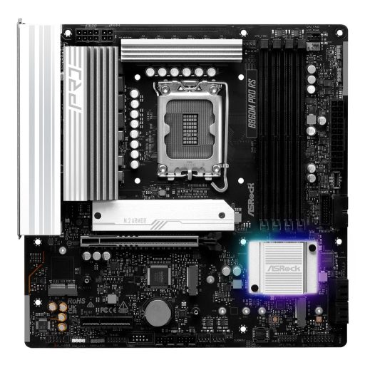 Asrock B860M Pro RS Intel B860 LGA 1851 (Socket V1) Micro ATX