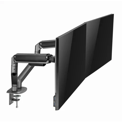Gembird MA-DA2-05 asztali TV konzol 81,3 cm (32") Szürke