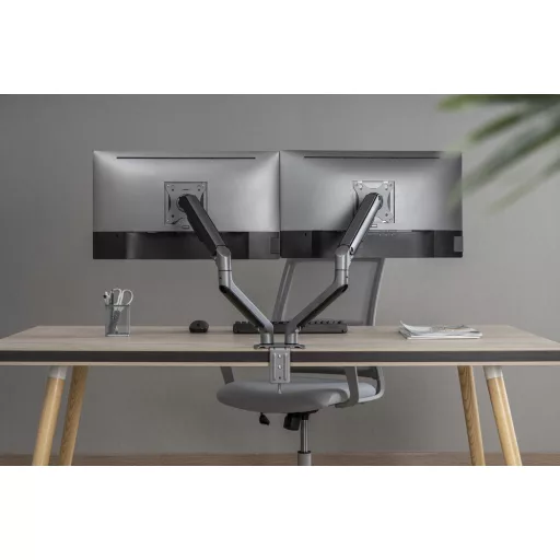 Gembird MA-DA2-05 asztali TV konzol 81,3 cm (32") Szürke