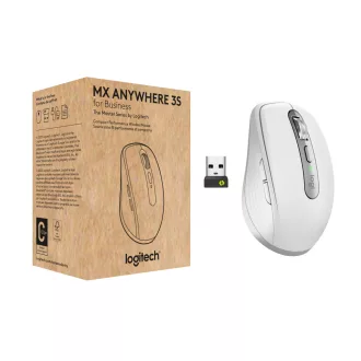   Logitech MX Anywhere 3S for Business egér Irodai Jobbkezes RF vezeték nélküli + Bluetooth Lézer 8000 DPI