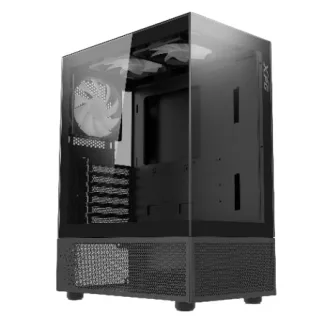 XPG Invader X Mini Midi Tower Fekete