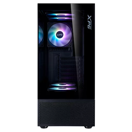 XPG Invader X Mini Midi Tower Fekete