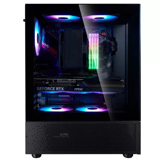 XPG Invader X Mini Midi Tower Fekete