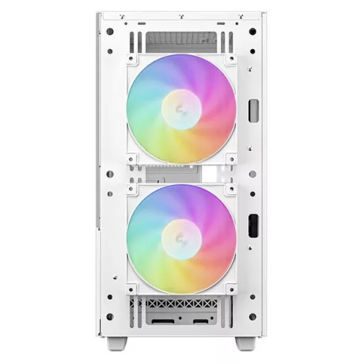 DeepCool R-CH360-WHAPE3D-G-1 Micro Tower Fehér
