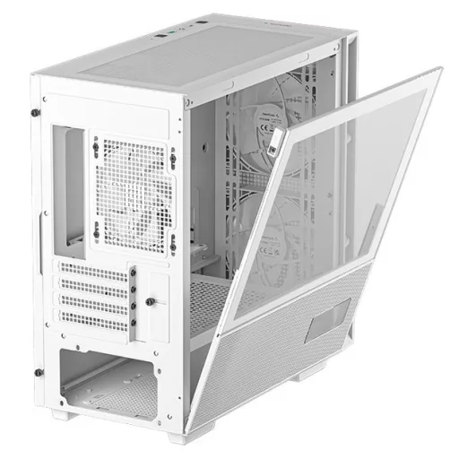 DeepCool R-CH360-WHAPE3D-G-1 Micro Tower Fehér