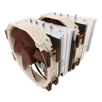   Noctua NH-D15 számítógépes hűtőrendszer Processzor Hűtő 14 cm Bézs, Barna, Acél