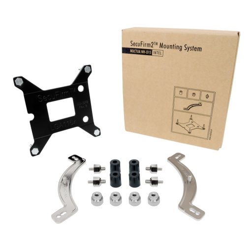 Noctua NH-D15 számítógépes hűtőrendszer Processzor Hűtő 14 cm Bézs, Barna, Acél