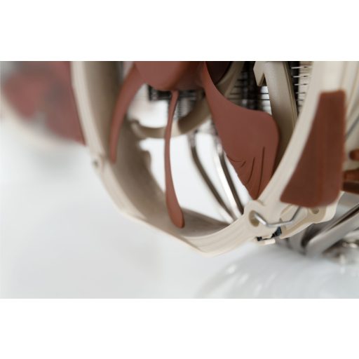 Noctua NH-D15 számítógépes hűtőrendszer Processzor Hűtő 14 cm Bézs, Barna, Acél