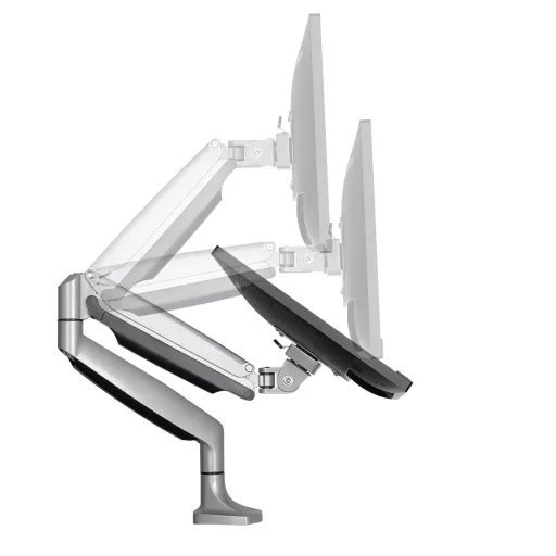 StarTech.com ARMPIVOTHD asztali TV konzol 81,3 cm (32") Ezüst