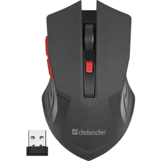   Defender ACCURA MM-275 egér Irodai Jobbkezes Vezeték nélküli RF Optikai 1600 DPI