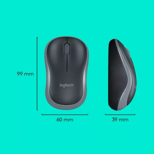 Logitech 920-004508 billentyűzet Egér mellékelve Otthoni Vezeték nélküli RF QWERTY Nemzetközi amerikai Fekete