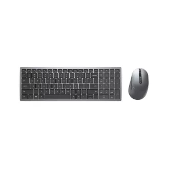   DELL KM7120W billentyűzet Egér mellékelve Irodai RF vezeték nélküli + Bluetooth QWERTZ Magyar Szürke, Titán