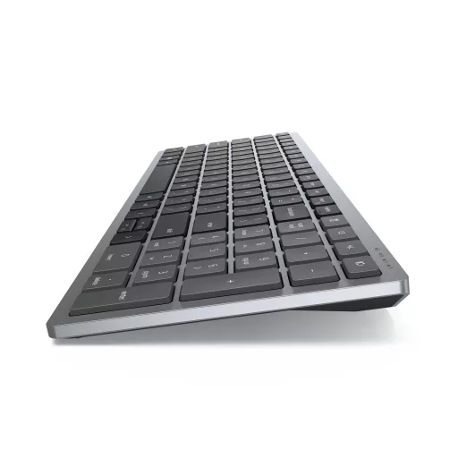 DELL KM7120W billentyűzet Egér mellékelve Irodai RF vezeték nélküli + Bluetooth QWERTZ Magyar Szürke, Titán