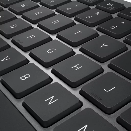 DELL KM7120W billentyűzet Egér mellékelve Irodai RF vezeték nélküli + Bluetooth QWERTZ Magyar Szürke, Titán