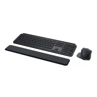   Logitech Master 920-011614 billentyűzet Egér mellékelve Irodai Bluetooth QWERTY Nemzetközi amerikai Grafit