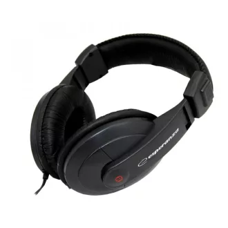   Esperanza EH120 fejhallgató és headset Vezetékes Fejpánt Zene Fekete