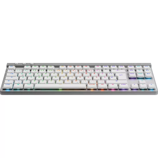 Logitech G 920-012543 billentyűzet Játék RF vezeték nélküli + Bluetooth QWERTZ Német Fehér