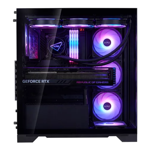 XPG Invader X BTF Midi Tower Fekete