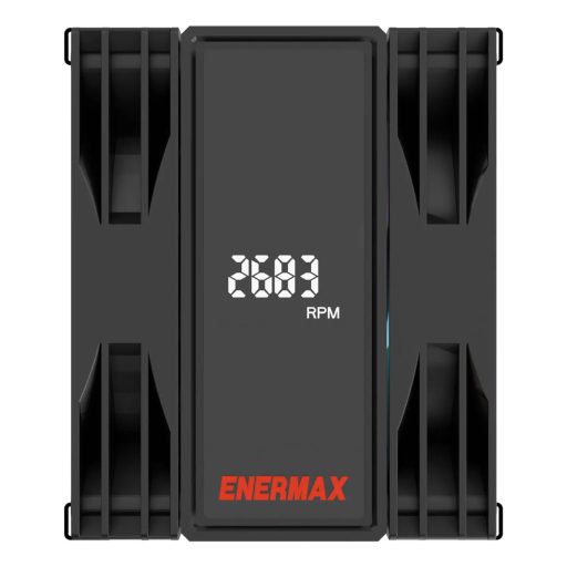 Enermax ETS-T41D-ARGB számítógépes hűtőrendszer Processzor Hűtő 12 cm Fekete