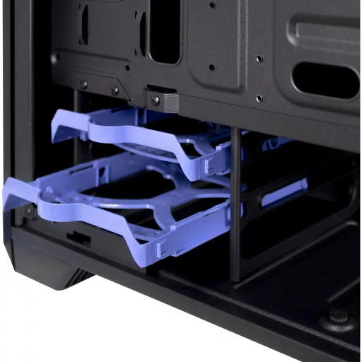 Inter-Tech H-606 Micro Tower Fekete