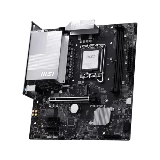 MSI PRO H810M-B Intel H810 LGA 1851 (Socket V1) Micro ATX