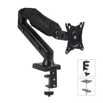 Maclean MC-860 asztali TV konzol 68,6 cm (27") Fekete