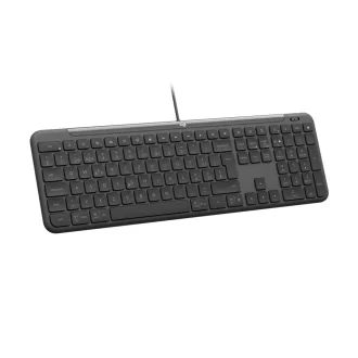   Logitech Signature Slim Wired K620 for Business billentyűzet Univerzális USB QWERTY Nemzetközi amerikai Grafit