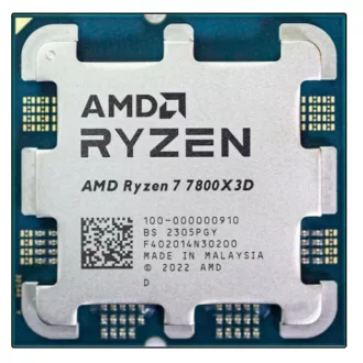 AMD Ryzen 7 7800X3D 4,2 GHz 96 MB L3 Tálca