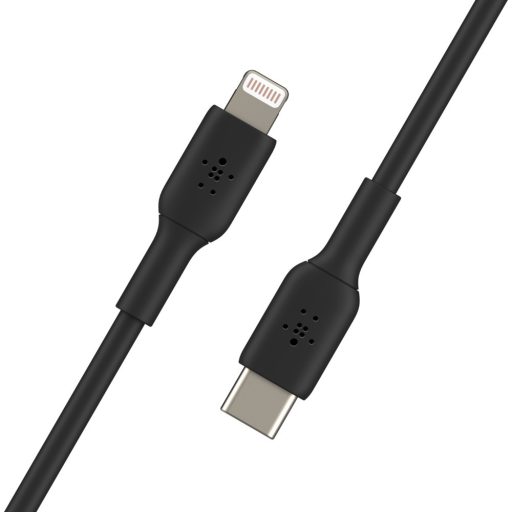 Belkin CAA003BT1MBK Lightning kábel 1 M Fekete