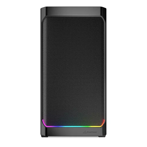 Sharkoon MK4W RGB Strip Micro Tower Fekete