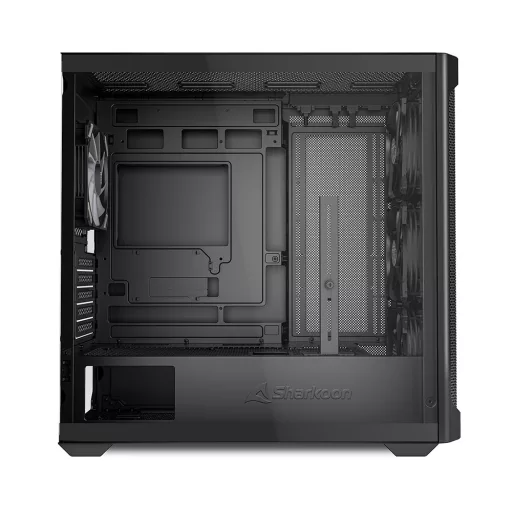 Sharkoon MK4W RGB Strip Micro Tower Fekete