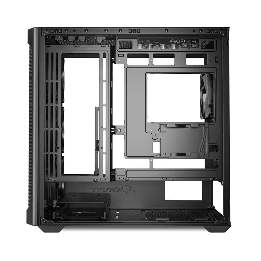 Sharkoon MK4W RGB Strip Micro Tower Fekete