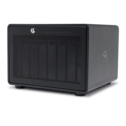 OWC ThunderBay 8 lemeztömb 0 TB Tower Fekete