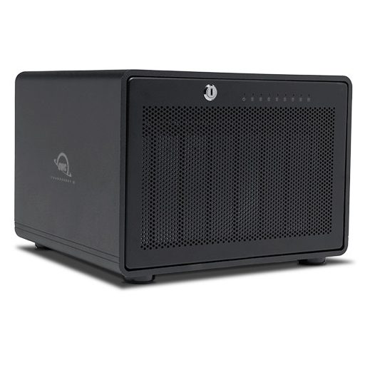 OWC ThunderBay 8 lemeztömb 0 TB Tower Fekete