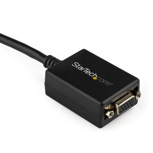 StarTech.com DP2VGA2 video átalakító kábel 0,225 M DisplayPort VGA (D-Sub) Fekete