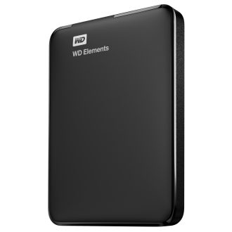   Western Digital Elements Portable külső merevlemez 2 TB 5400 RPM 2.5" Micro-USB B 3.2 Gen 2 (3.1 Gen 2) Fekete