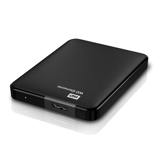 Western Digital Elements Portable külső merevlemez 2 TB 5400 RPM 2.5" Micro-USB B 3.2 Gen 2 (3.1 Gen 2) Fekete