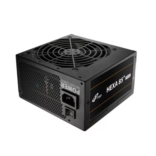 FSP HEXA 85+ PRO 650W 20+4 pin ATX ATX Fekete