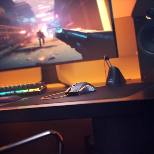 Glorious Gaming Model O egér Játék Jobbkezes USB A típus Optikai 12000 DPI
