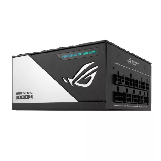 ASUS ROG Loki SFX-L 1000W Platinum 24-pin ATX Fekete, Ezüst