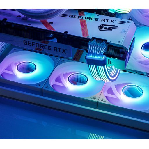 Jonsbo SL-120W 12 cm Fehér 1 db