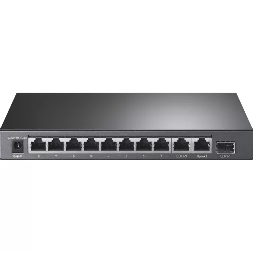 TP-Link TL-SL1311P hálózati kapcsoló Fast Ethernet (10/100) Ethernet-áramellátás (PoE) támogatása Fekete