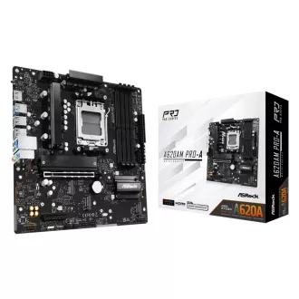 Asrock A620AM PRO-A AMD A620 Socket AM5 Micro ATX