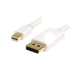   StarTech.com MDP2DPMM1MW DisplayPort kábel 1 M mini DisplayPort Fehér