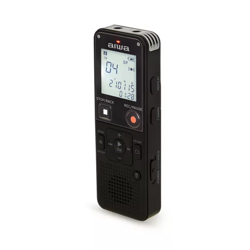 Aiwa DVR-A600 diktafon Belső memória és flash kártya Fekete